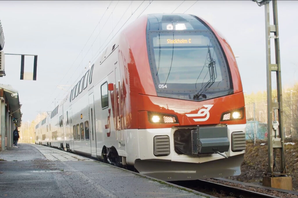 Tåg i Bergslagens nya fordon ER1